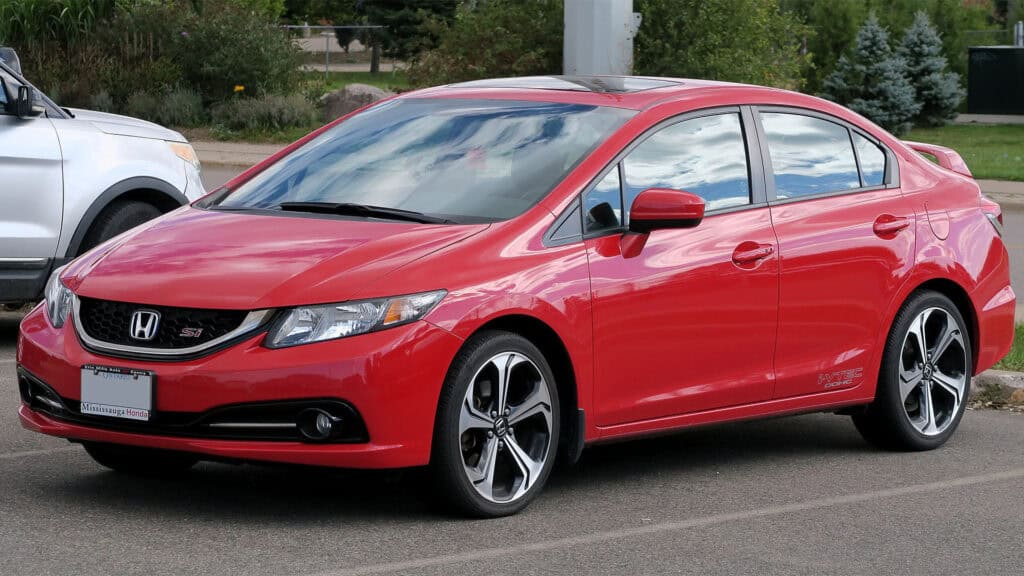 2014 Honda Civic Si Sedan Red