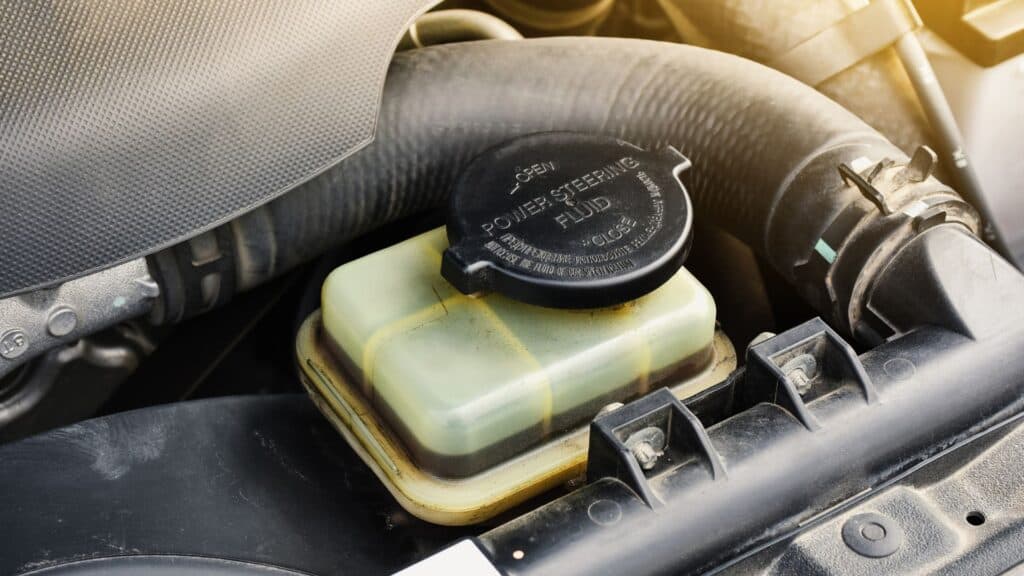 Power steering reservoir