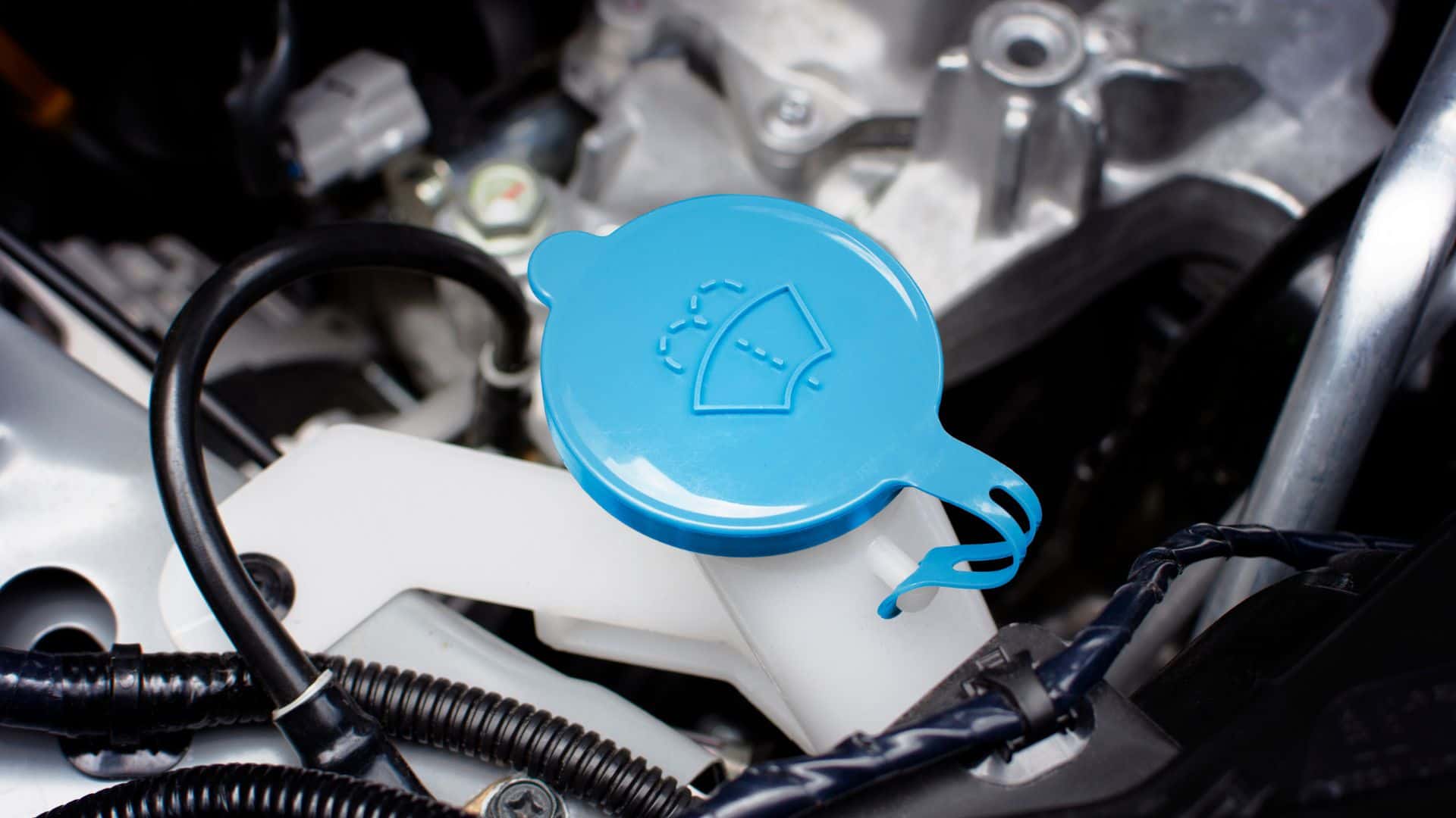 windshield washer reservoir