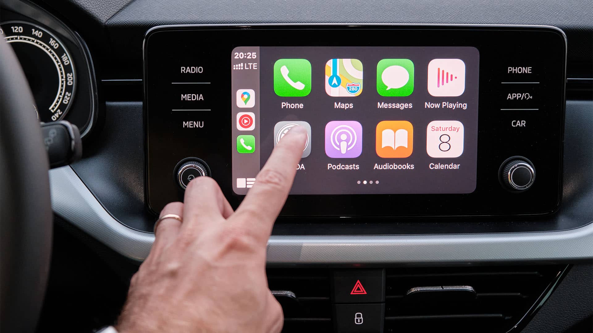 Apple car play.