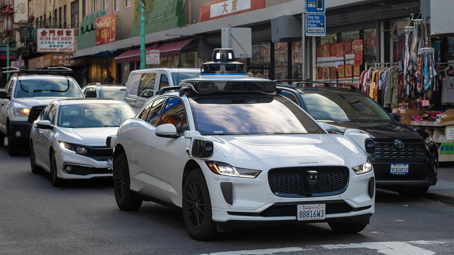 Waymo robot taxi