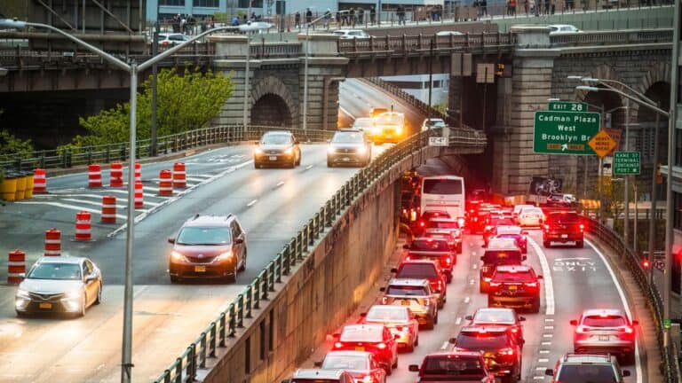 new york traffic jam