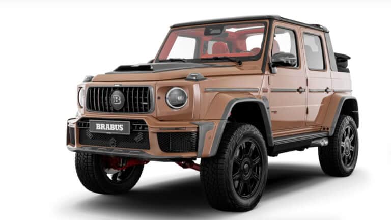 Brabus G-class cabrio.