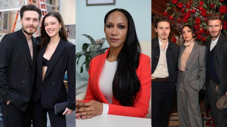 Brookly with his wife and parents