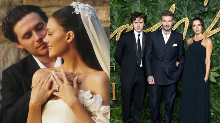 Brookly with his wife and parents