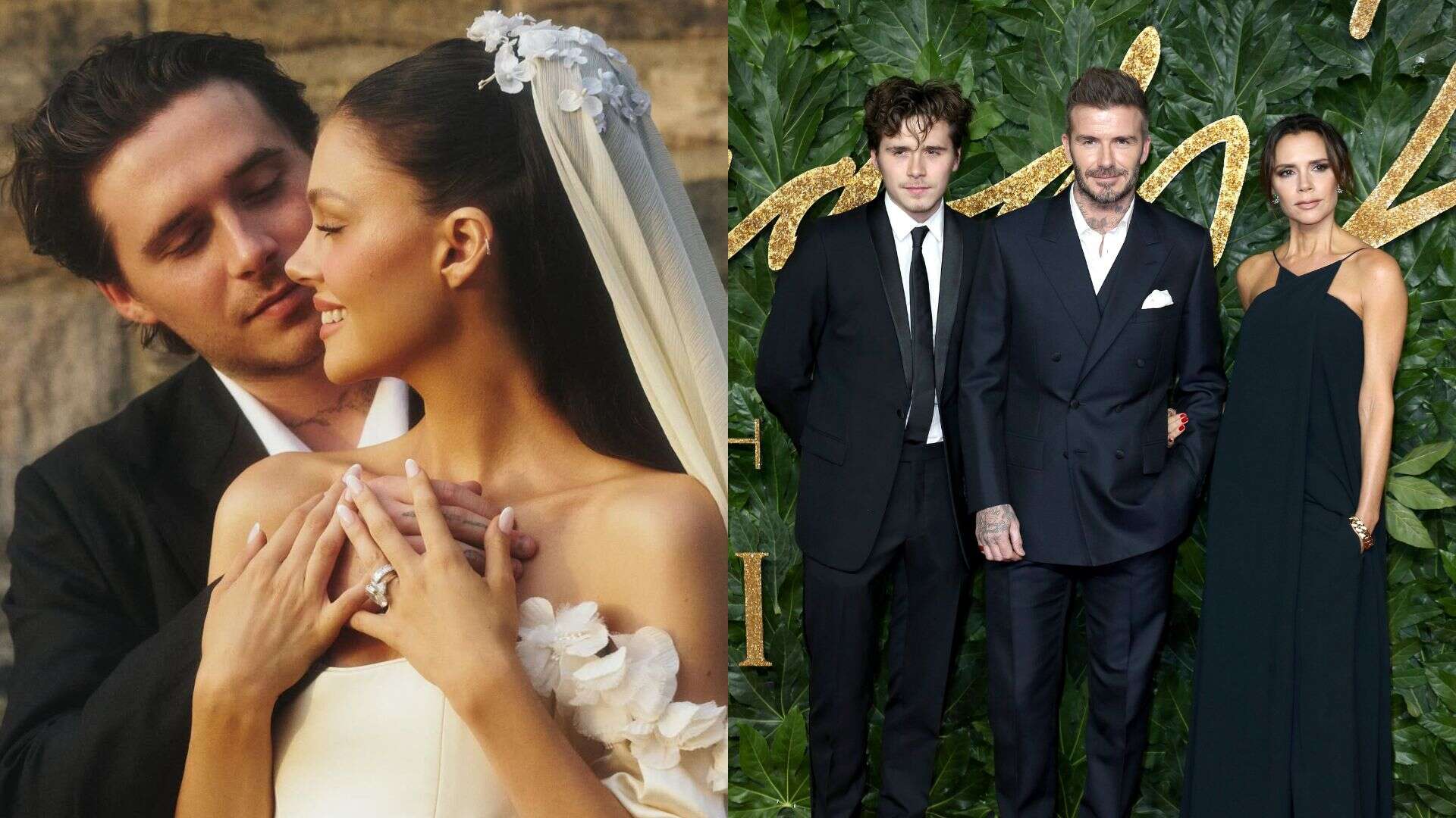 Brookly with his wife and parents