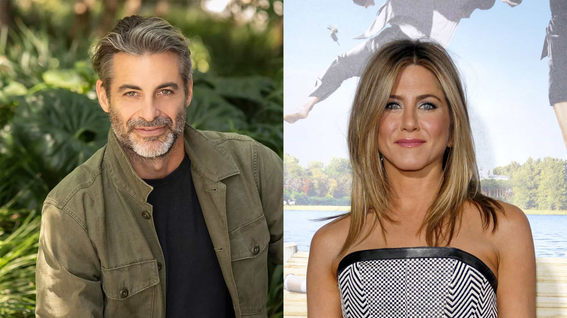 Jim Curtis and Jennifer Aniston