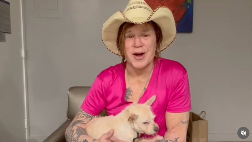 Mickey-Rourke instagram