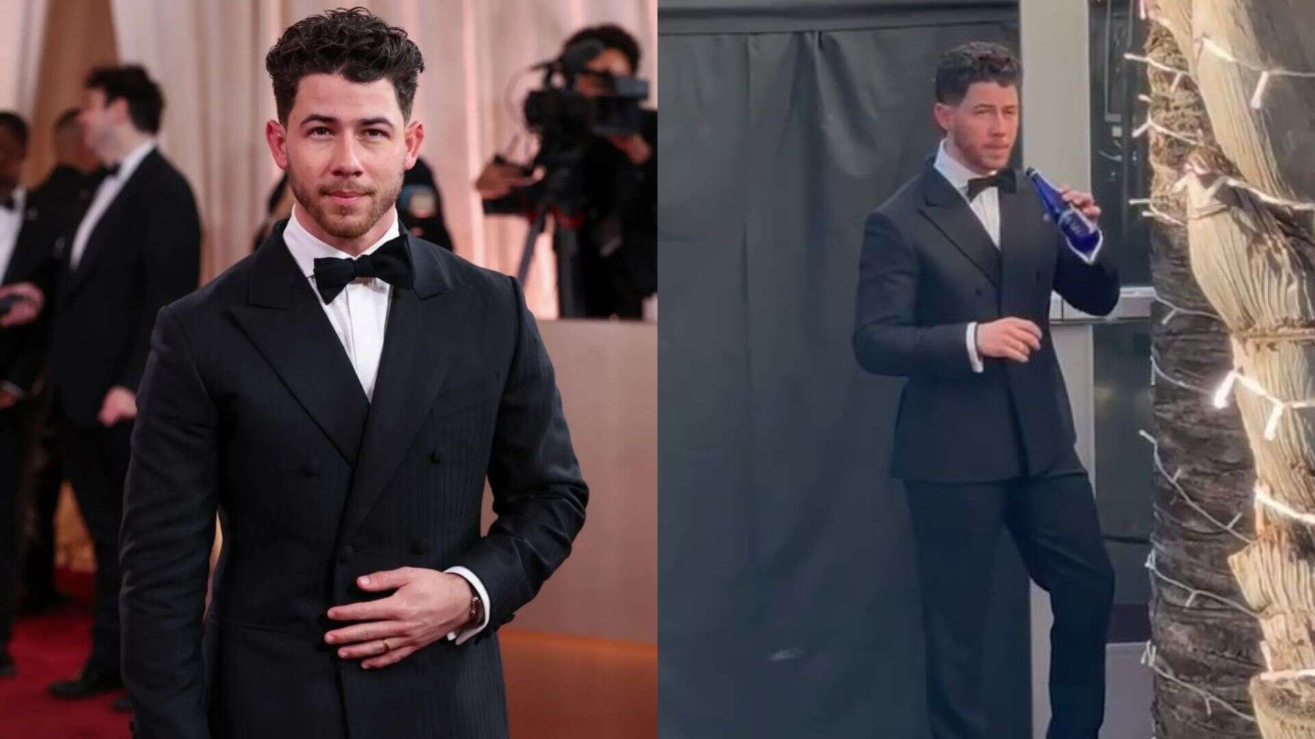 Nick Jonas at Golden Globe Awards