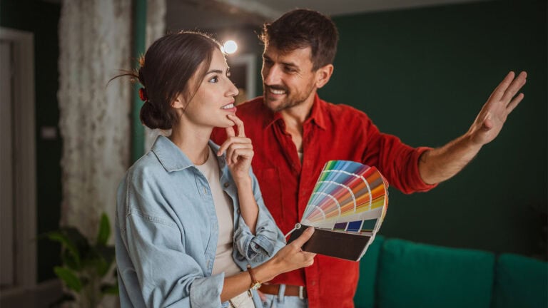 Couple home renovation.