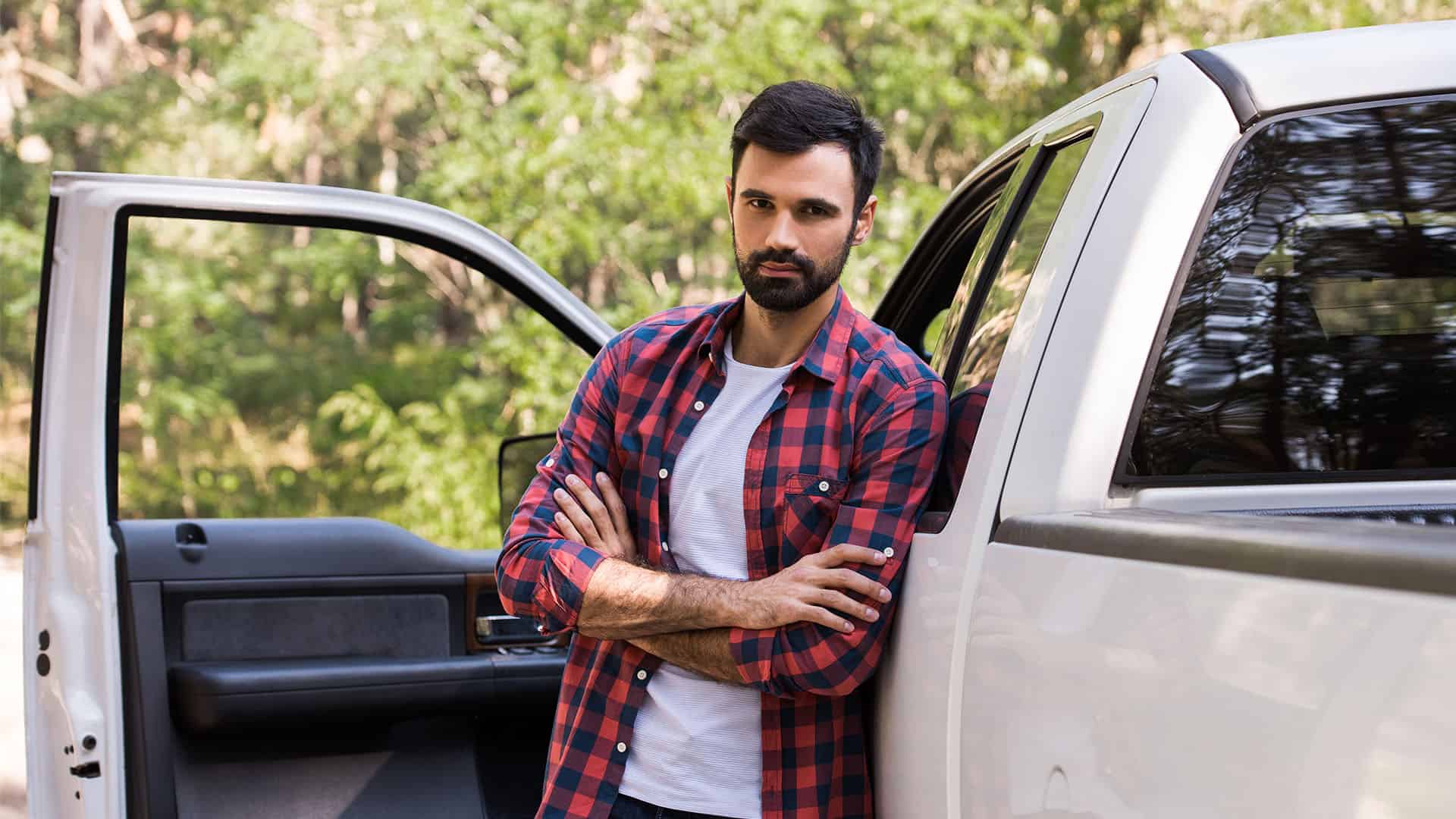 Man with a pickup truck.