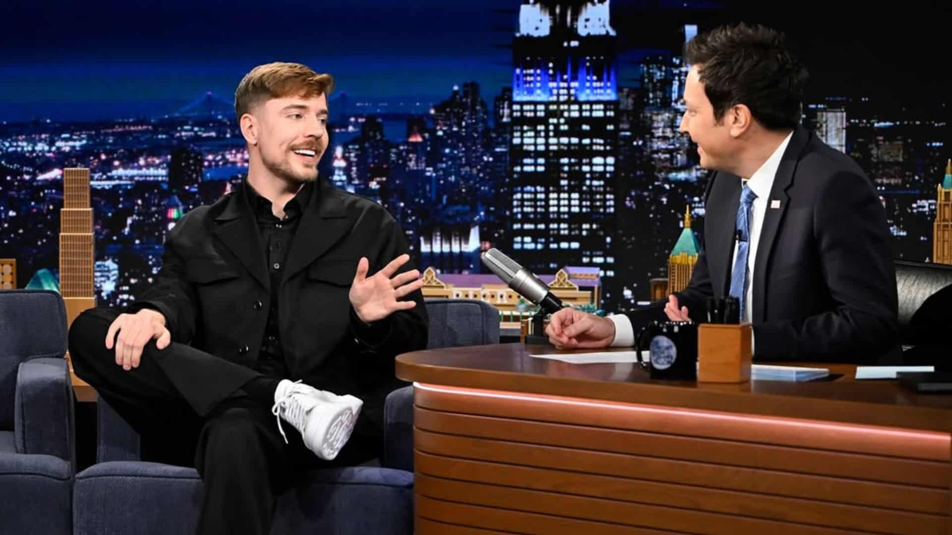 Mr Beast interview with Jimmy Fallon