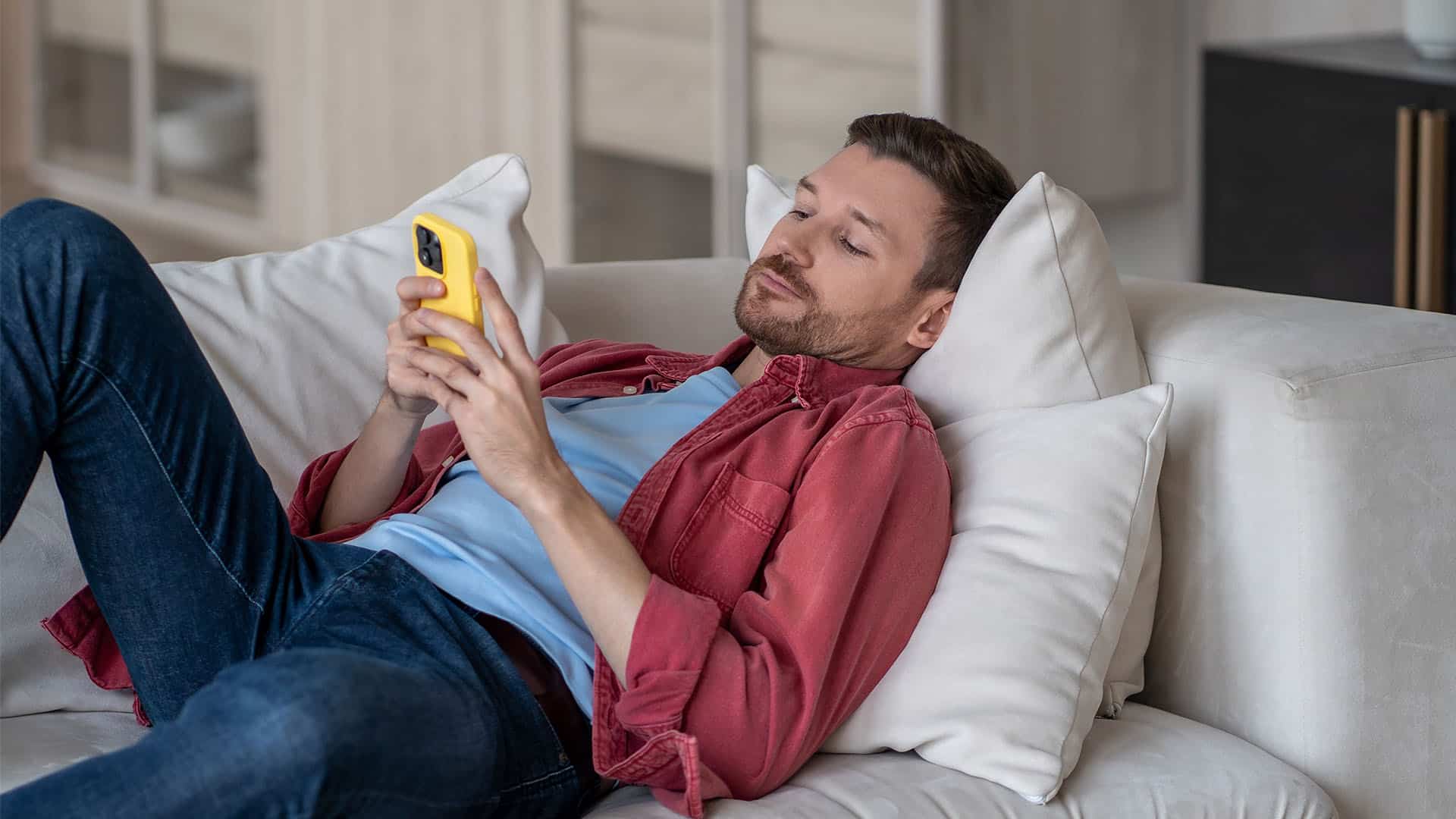 Lazy man.