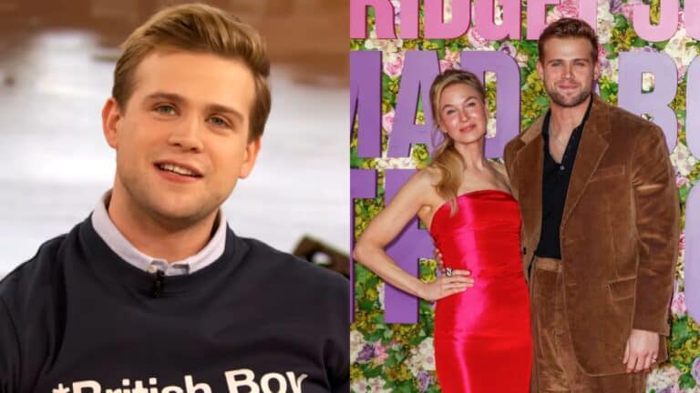 Leo Woodall with Renee Zellweger