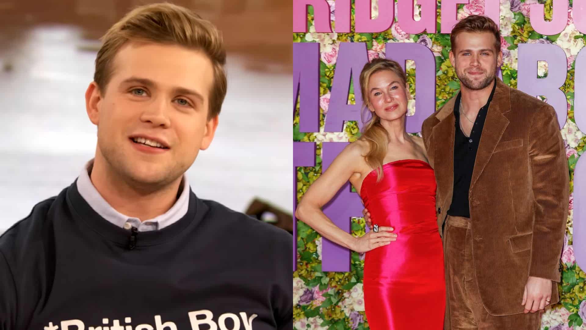 Leo Woodall with Renee Zellweger