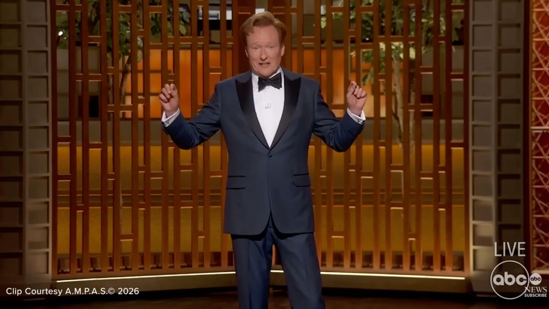 Oscars 2026 monologue