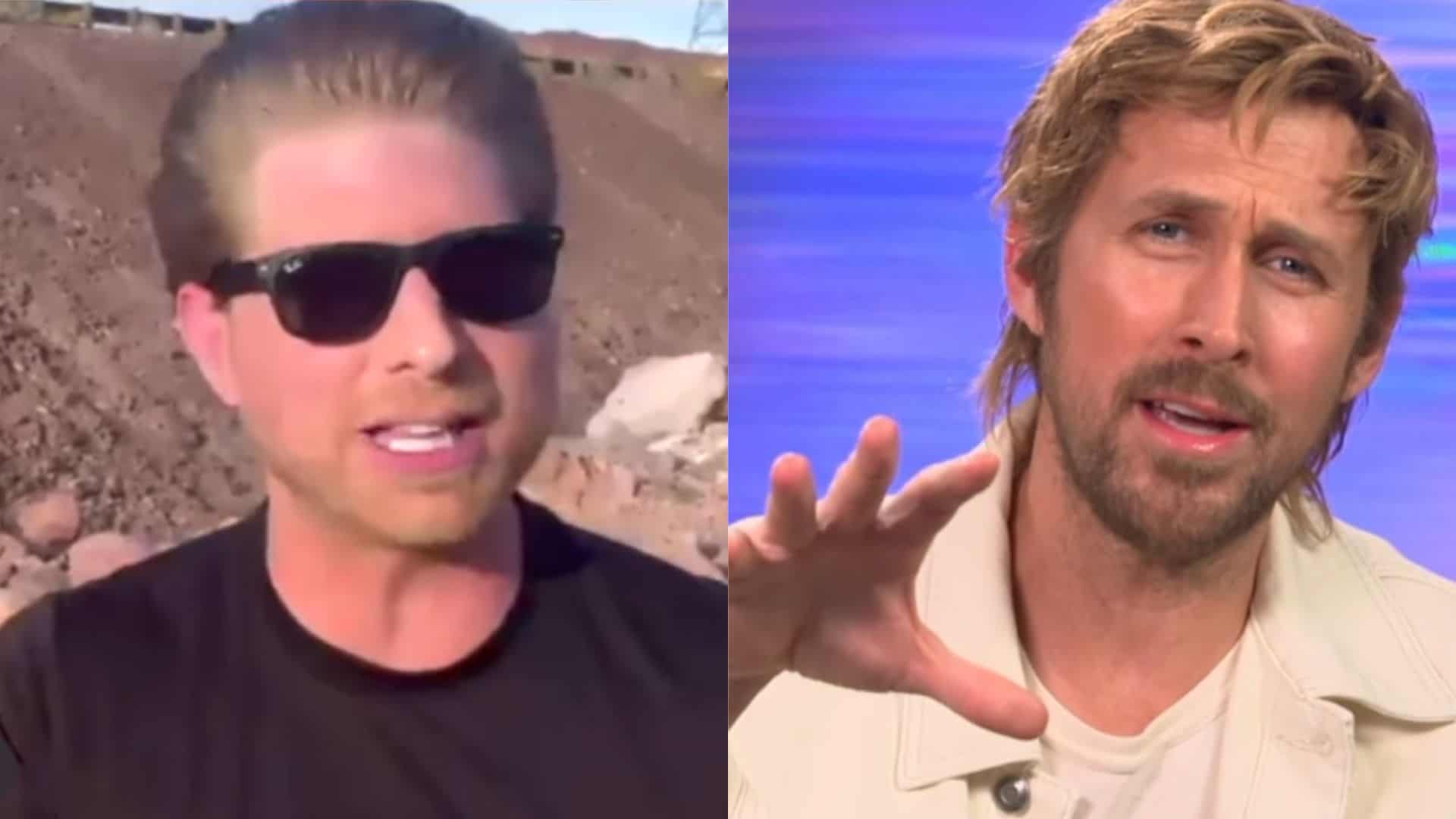 Ryan Gosling and Jake Hamilton