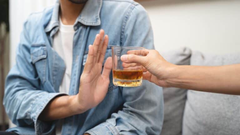Saying no to alcohol