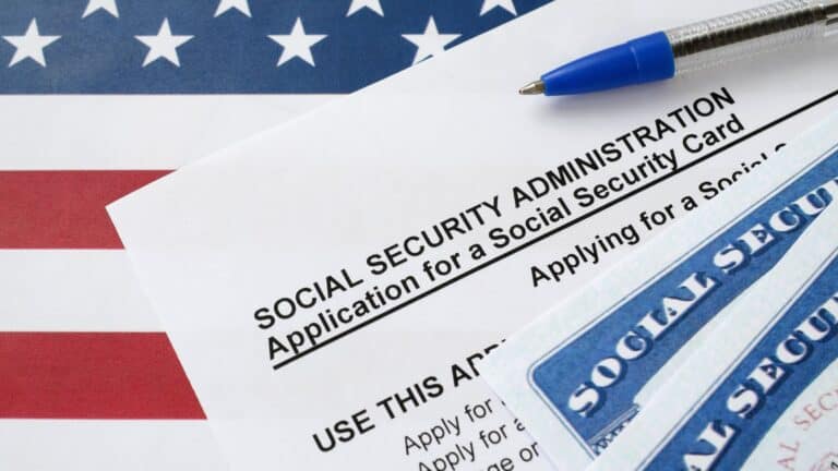 Social security card and forms