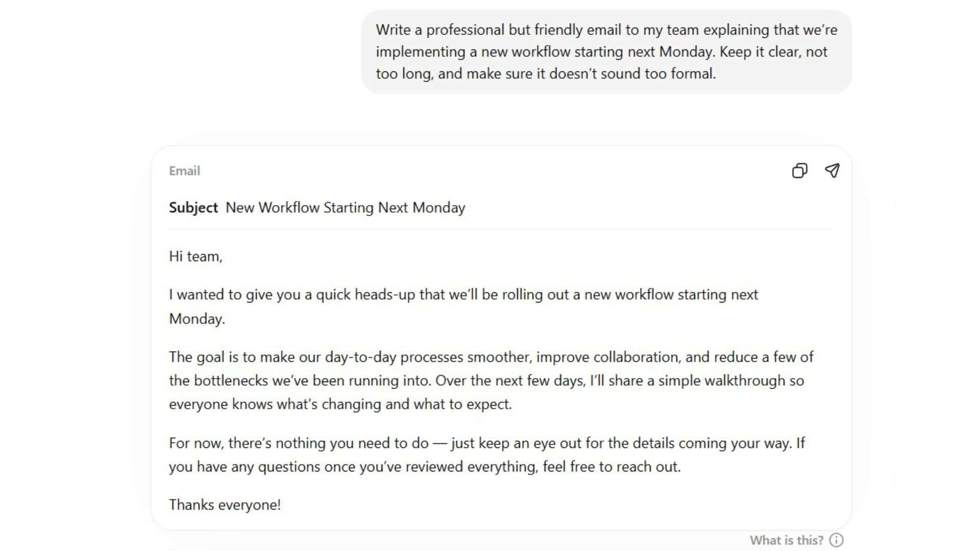 Email prompt chat gpt