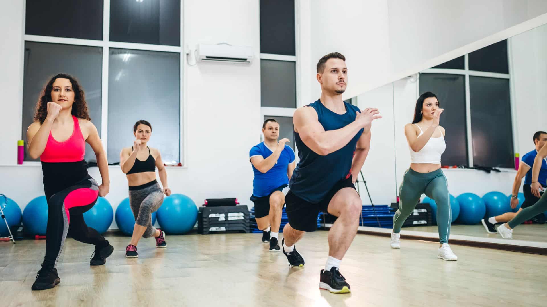 Group fitness class