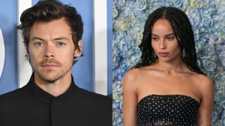 Harry Styles and Zoe Kravitz