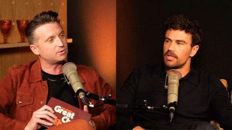 Josh Smith and Theo James