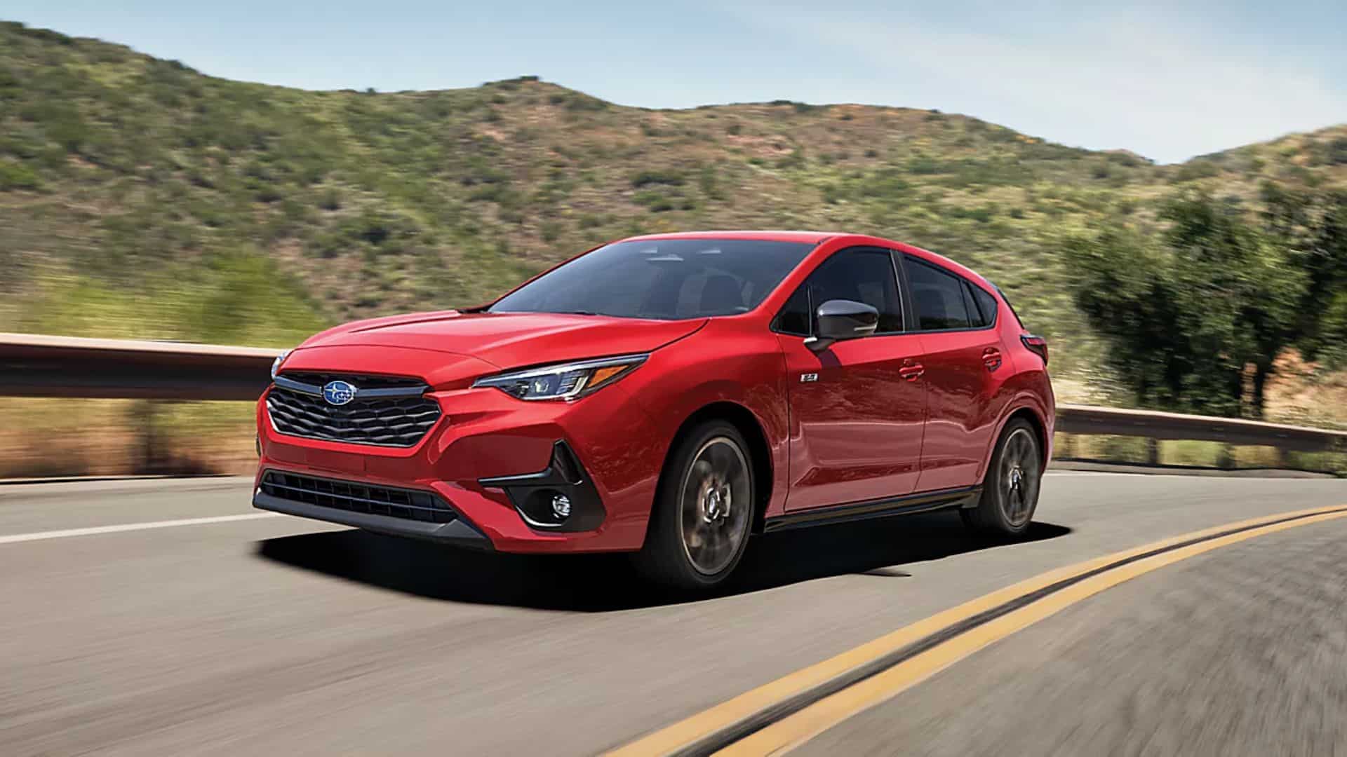 Red 2026 Subaru Impreza