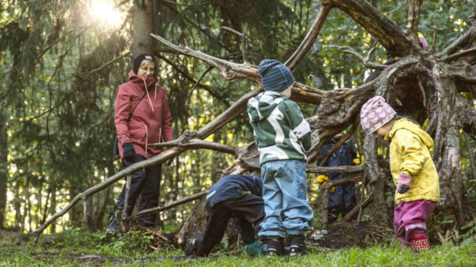 Outdoor Kindergarten in Finland