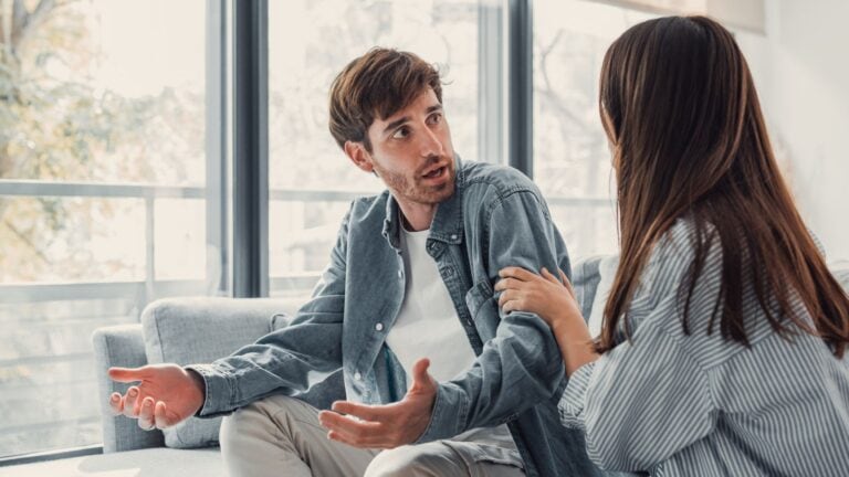 couple arguing