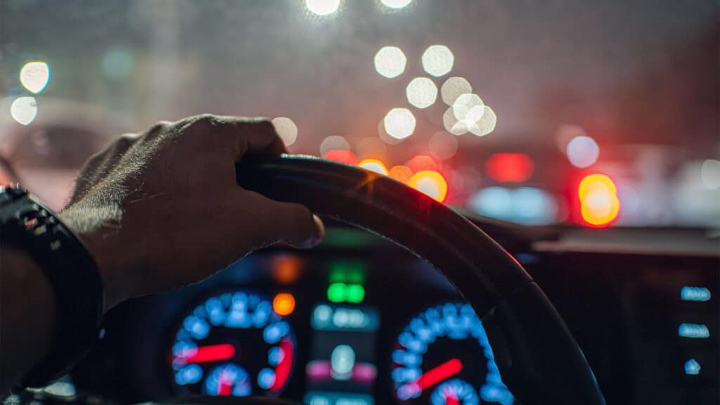Driving at night