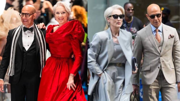 Meryl Streep and Stanley Tucci make appearances together for The Devil Wears Prada 2