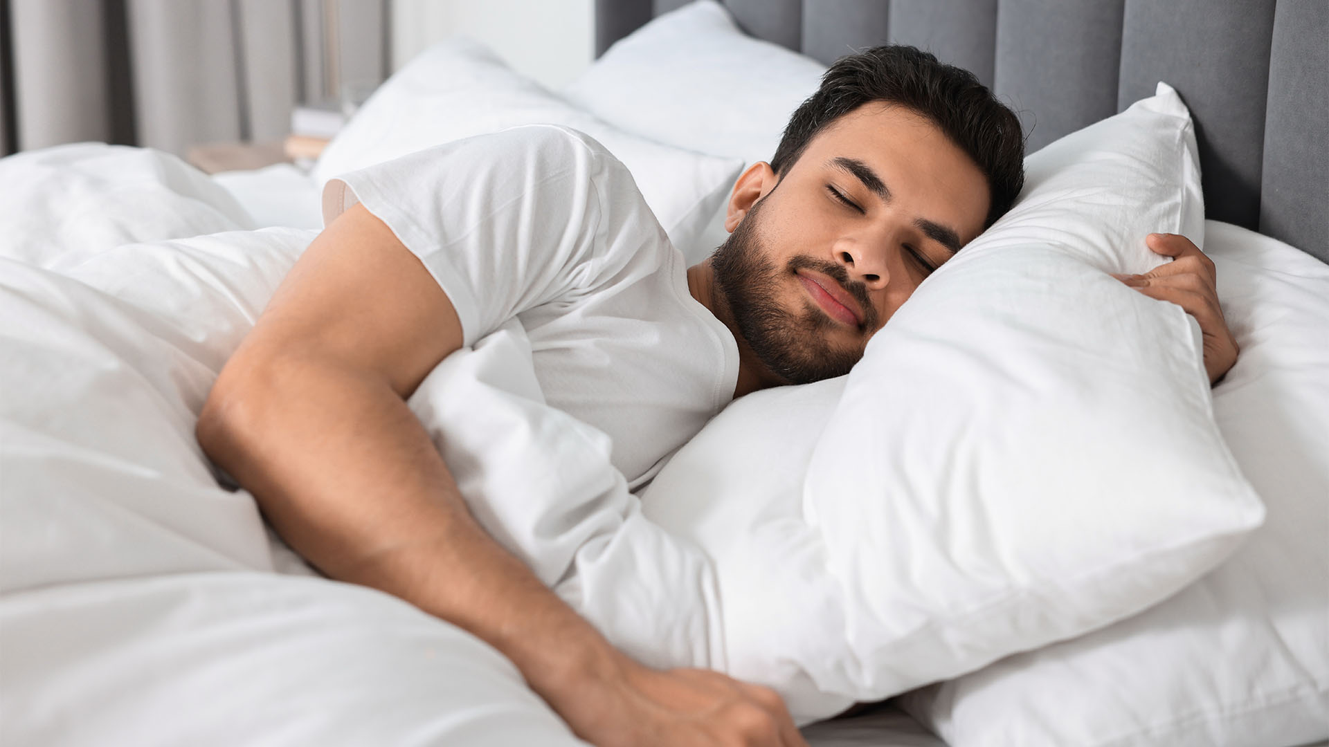 Sleeping man