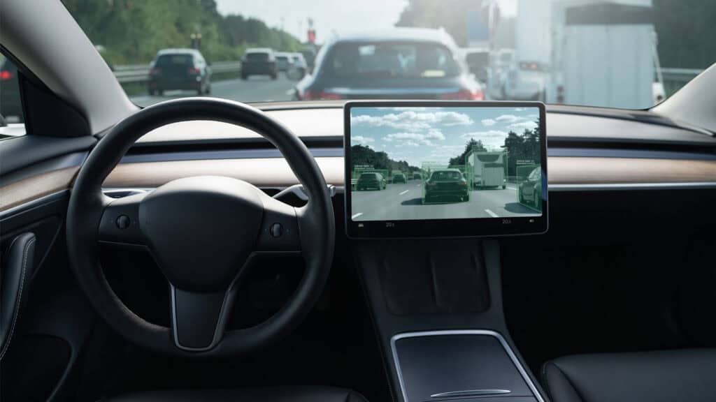 Tesla self driving