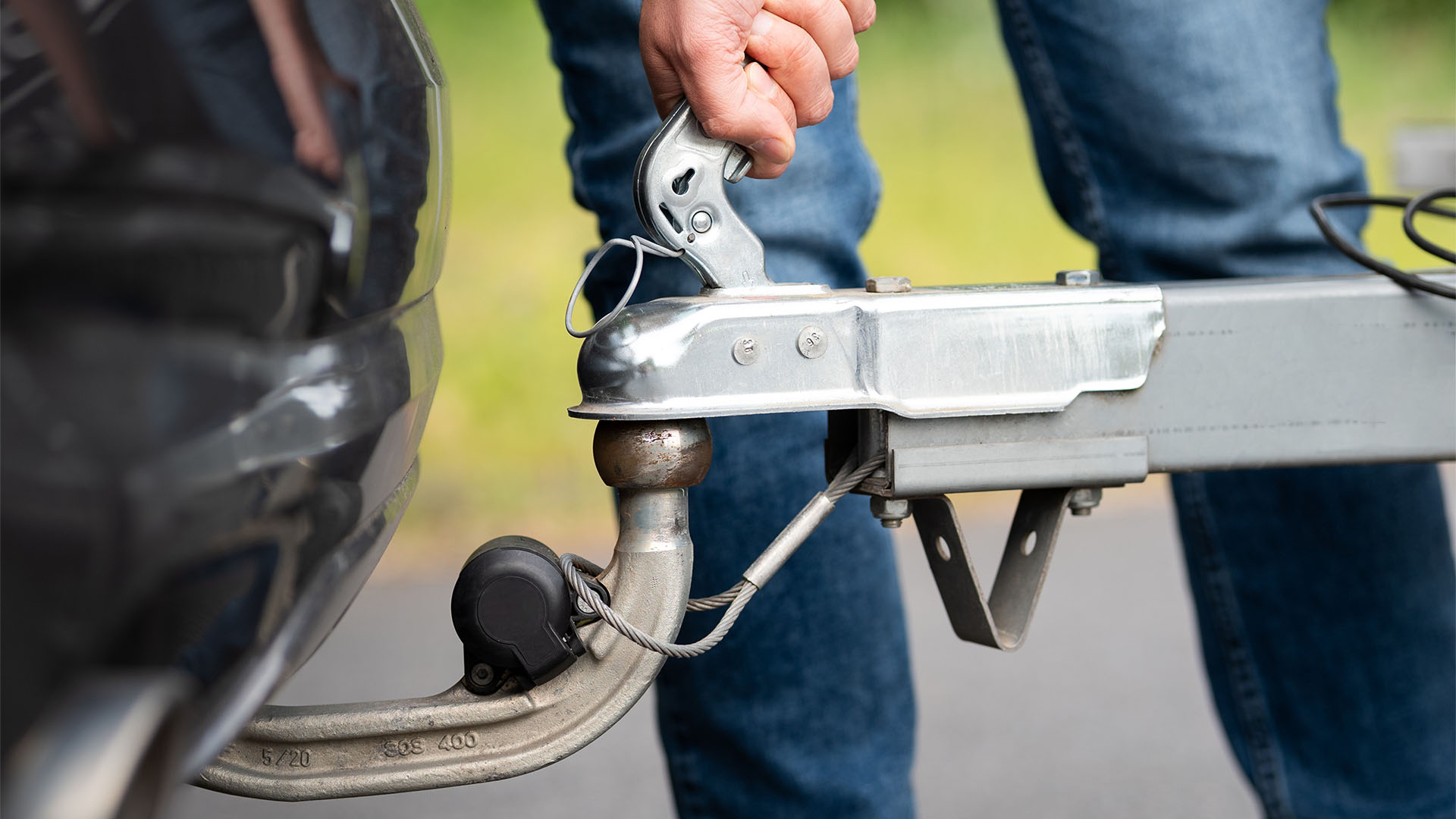 connecting a caravan