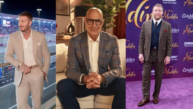 David Beckham, Stanley Tucci, Guy Ritchie