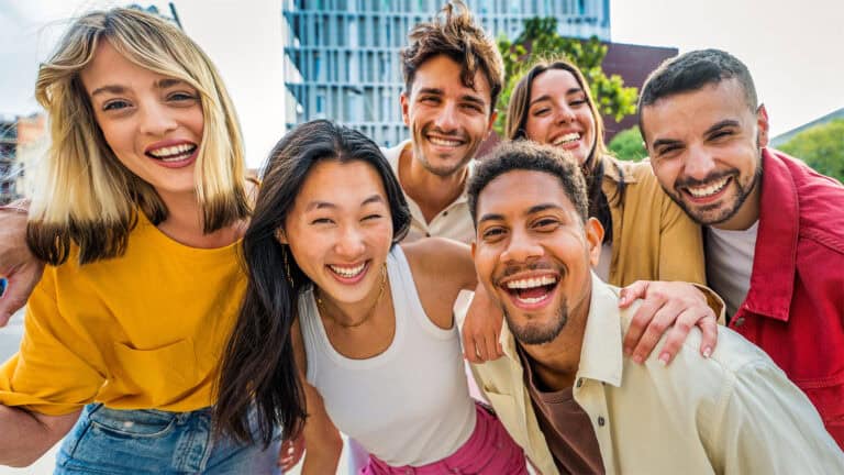 Group of young people